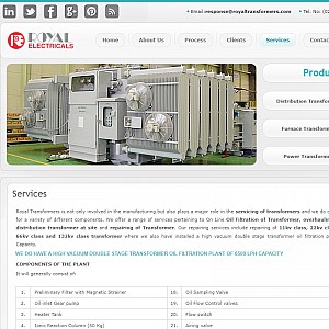 Oil Filtration Transformer